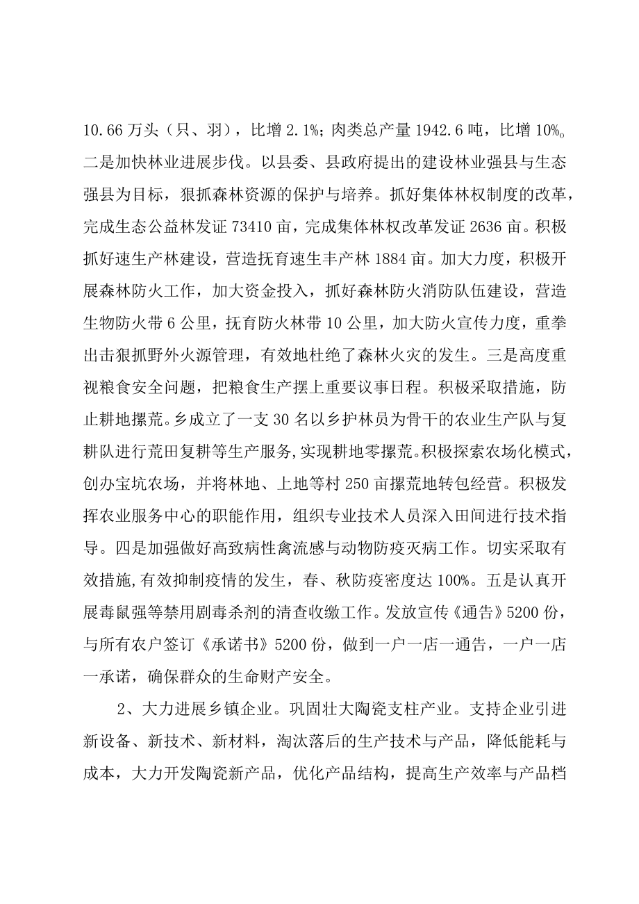 XX年度工作总结乡镇.docx_第2页