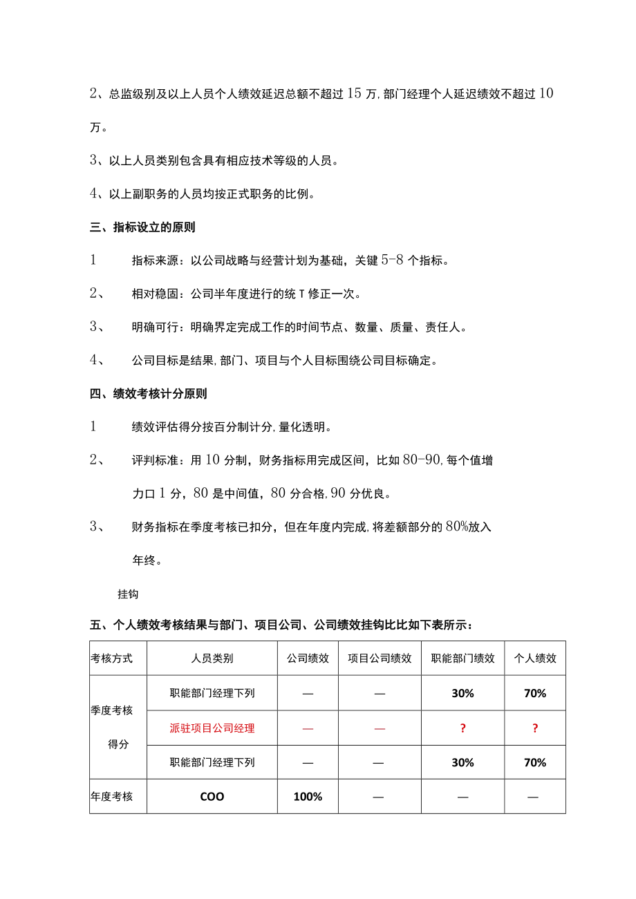 XX年某地产企业绩效管理操作方案.docx_第2页