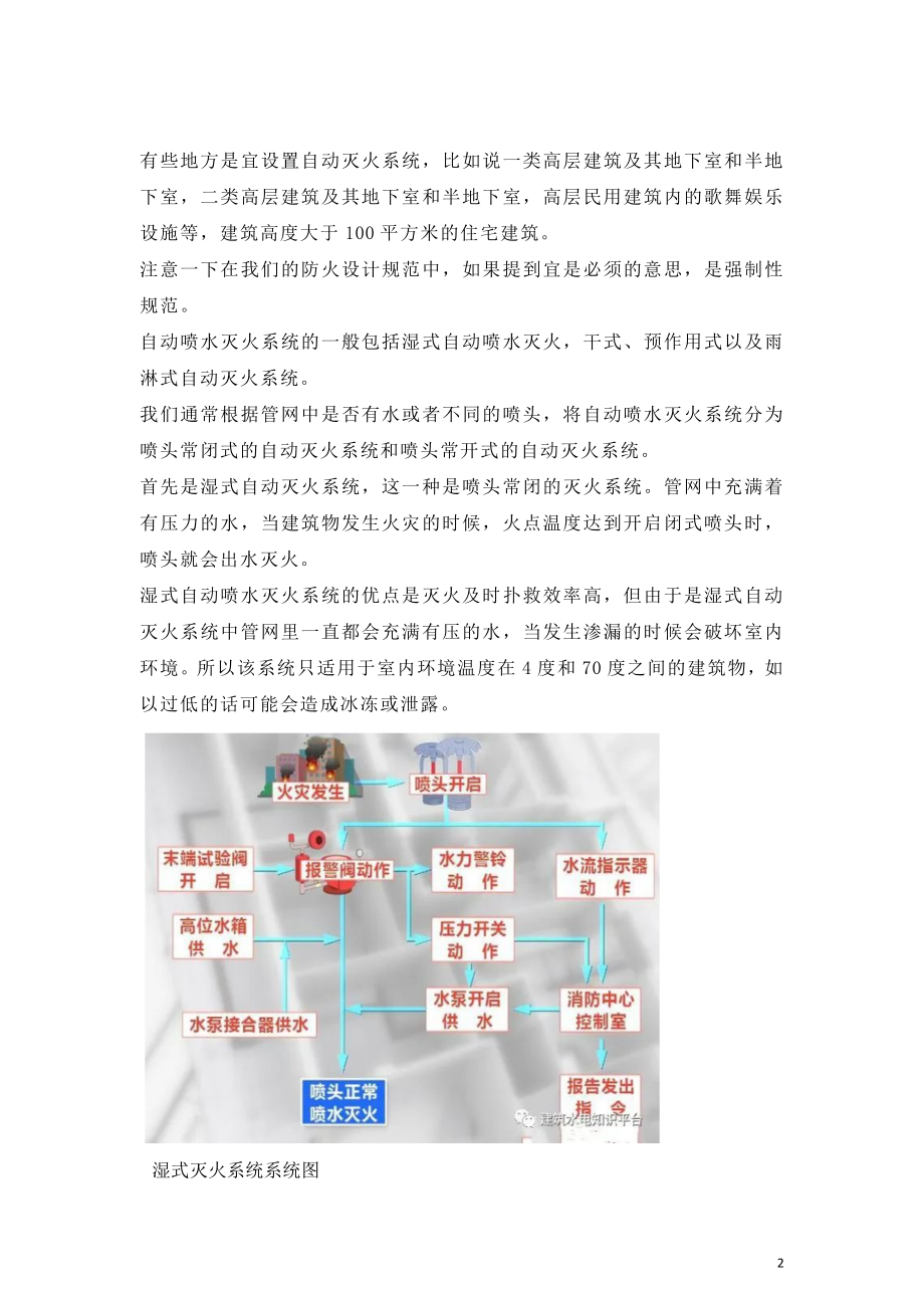 干式湿式预作用式雨淋式喷淋灭火系统特点和区别.doc_第2页