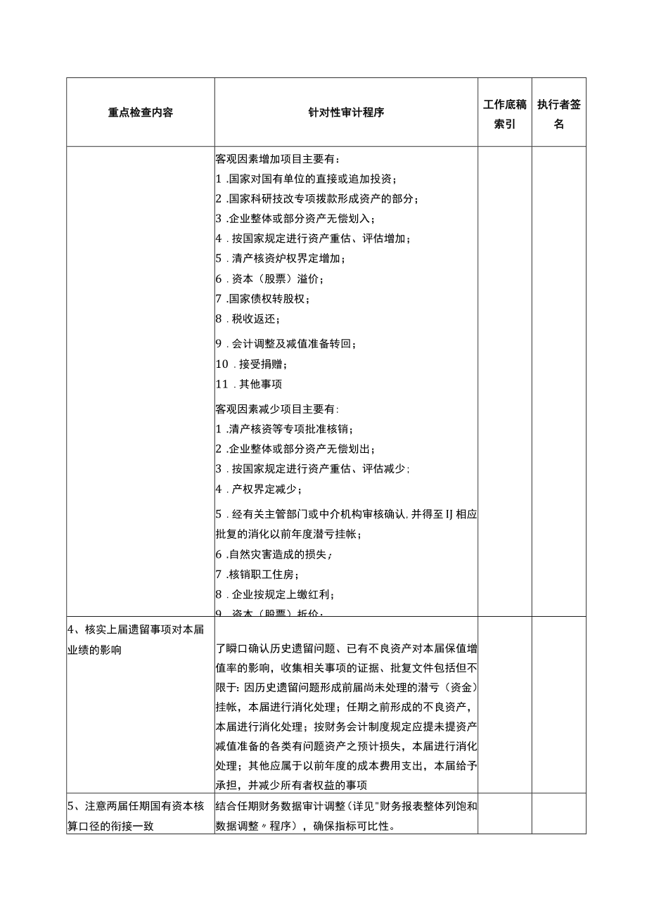 9报表科目审计程序权益项目和国有资产保值增值.docx_第2页