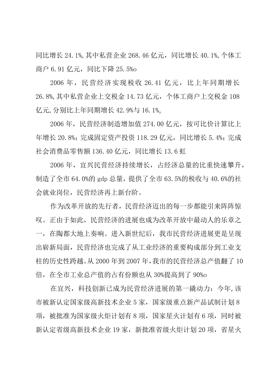 XX市私营民营企业经济发展状况调研报告.docx_第2页