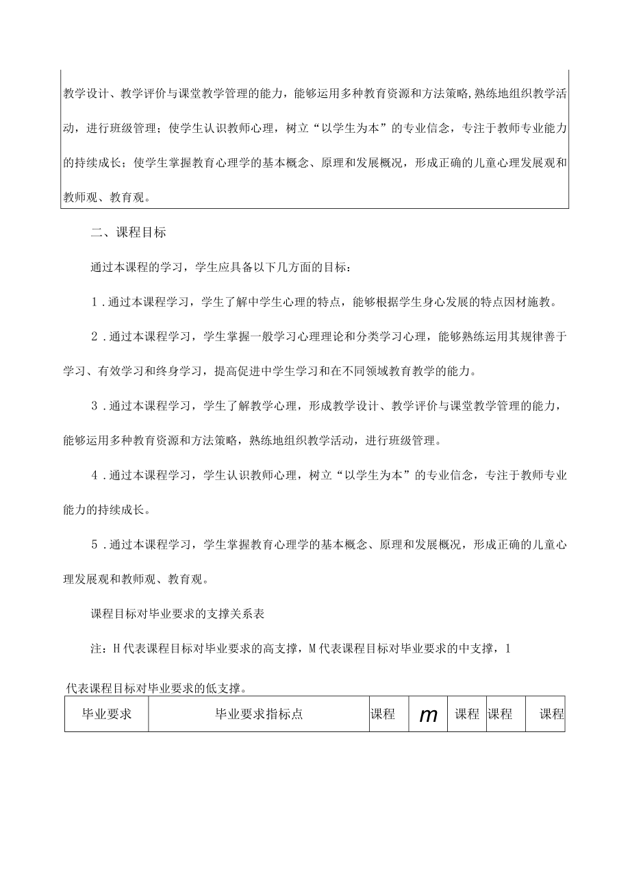 《教育心理学》课程教学大纲.docx_第2页