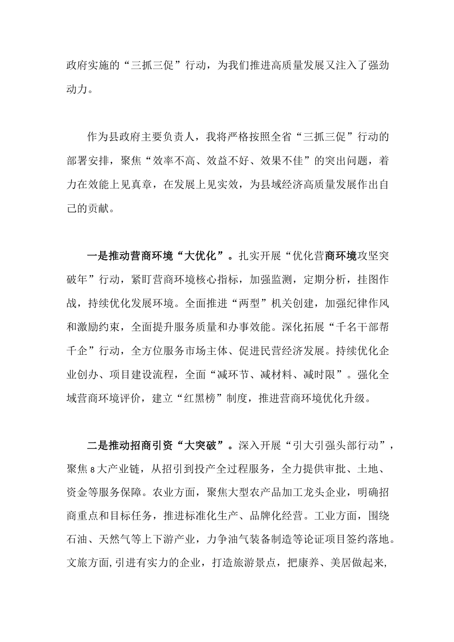 两篇2023年三抓三促行动专题学习研讨心得体会发言材料稿.docx_第2页