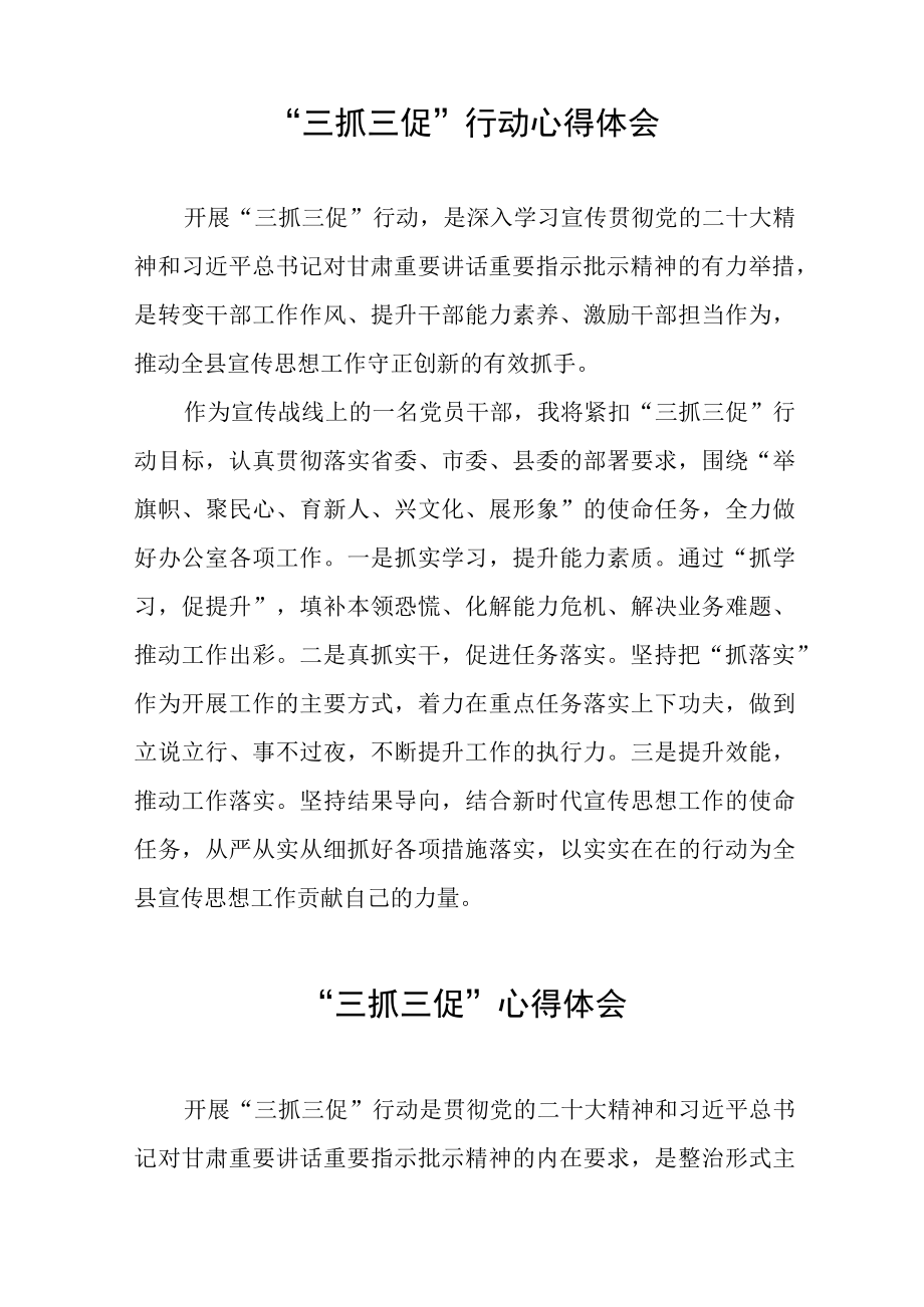 三抓三促行动学习心得体会7篇.docx_第3页