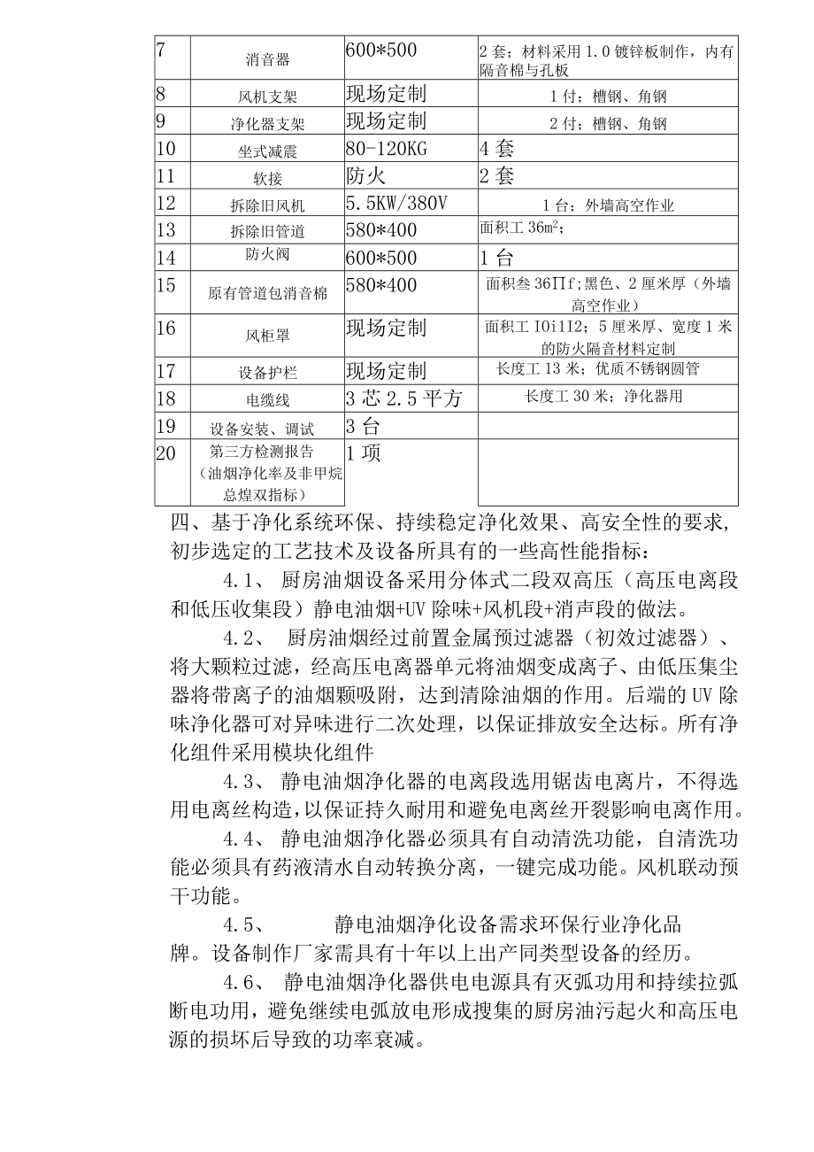 重庆市第四中级法院食堂油烟治理工程技术规范要求及评判要素.docx_第3页