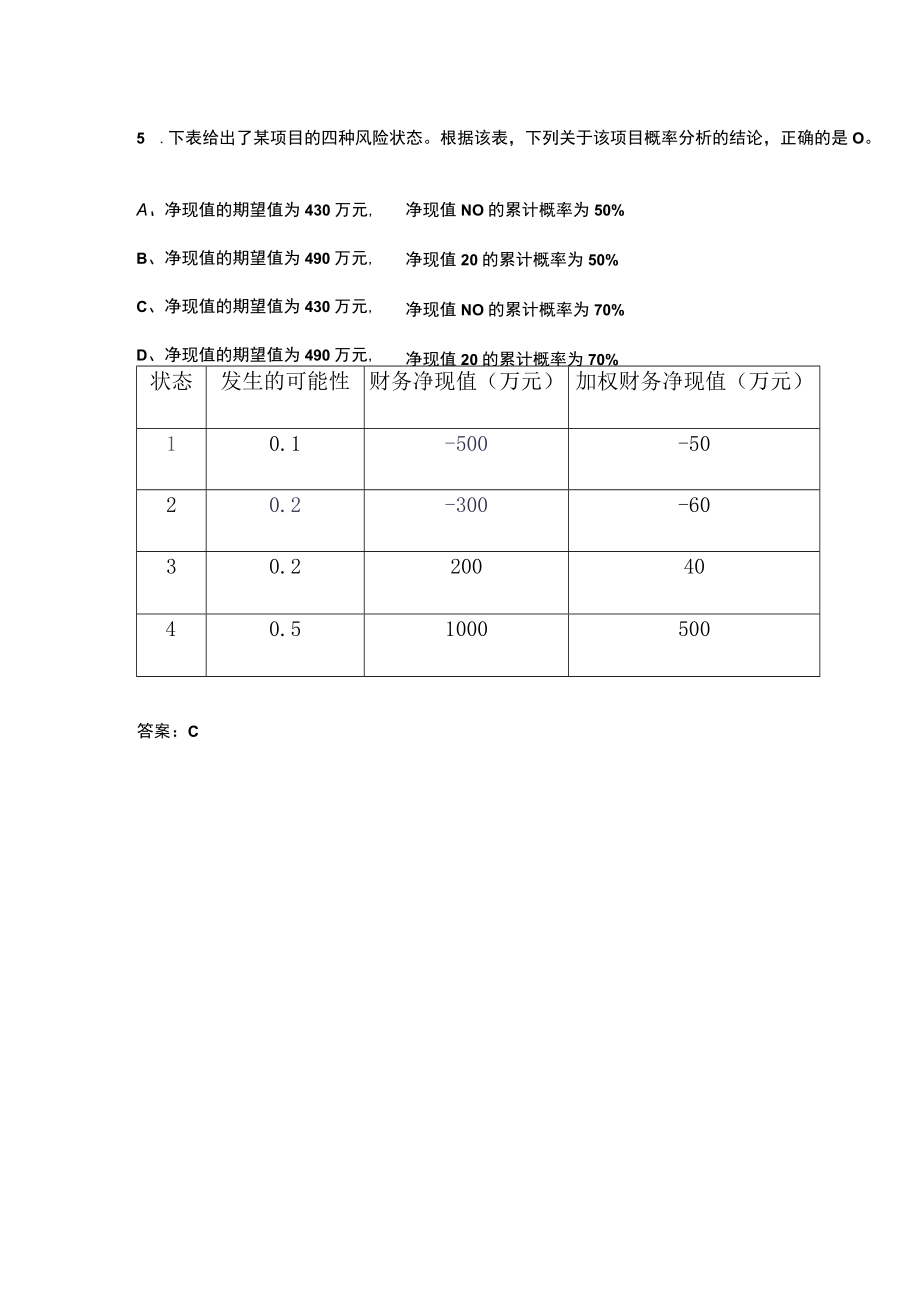 2023年全国咨询工程师《项目决策分析与评价》考前密押预测卷（六）含解析.docx_第3页