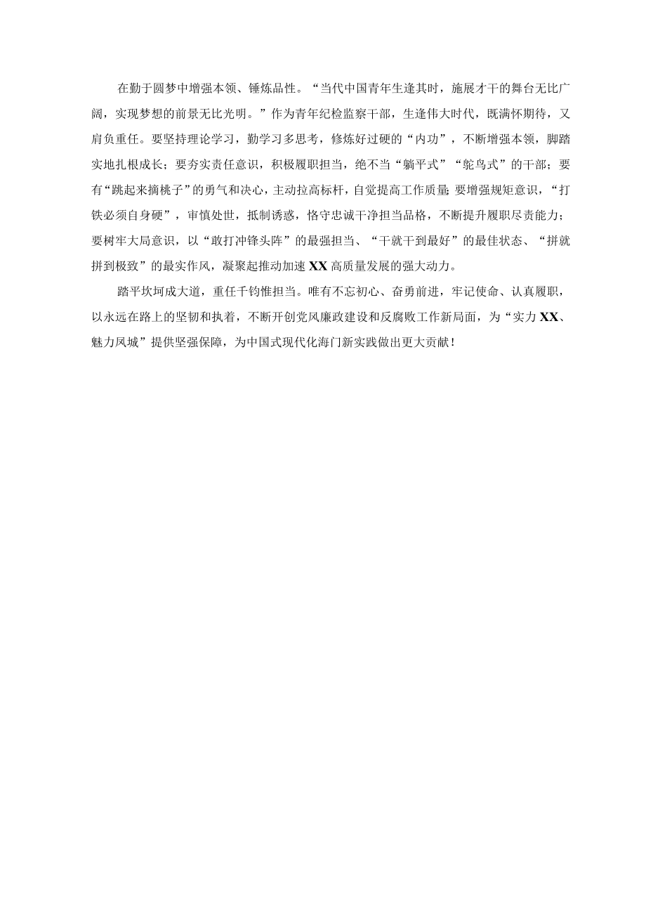 2023年学习敢为敢闯敢干敢首创四敢研讨交流发言材料.docx_第2页