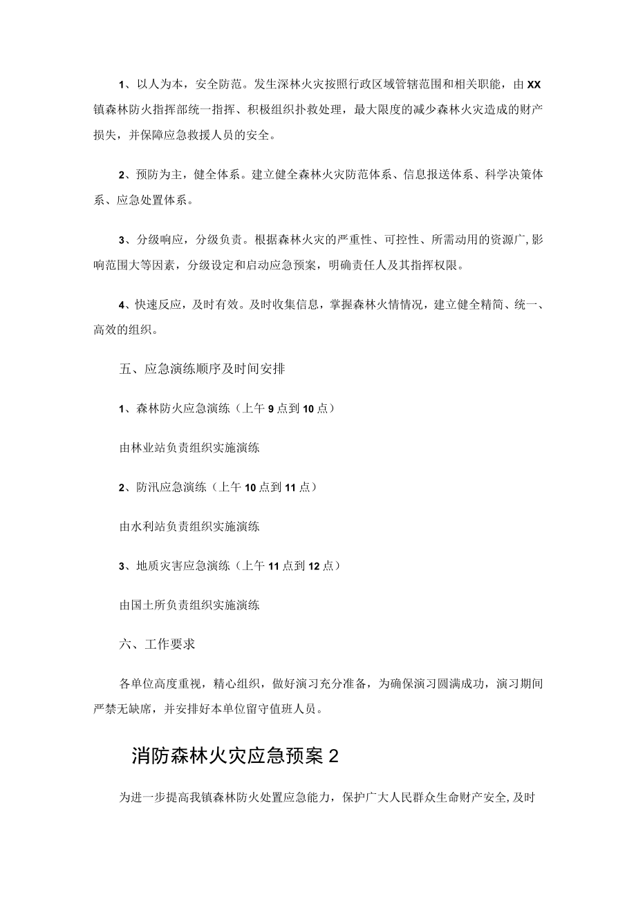 2023年消防森林火灾应急预案.docx_第2页