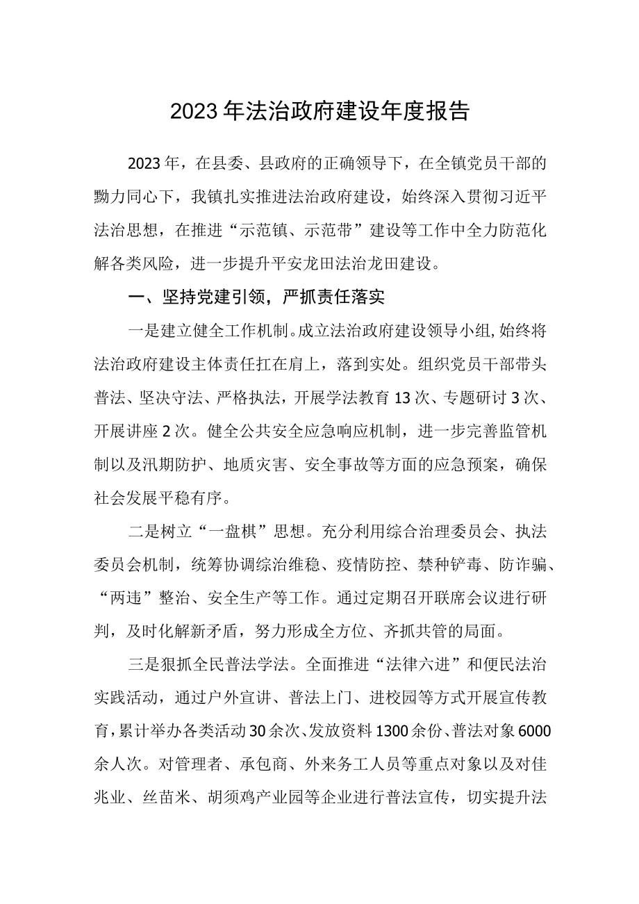 2023年法治政府建设年度报告.docx_第1页