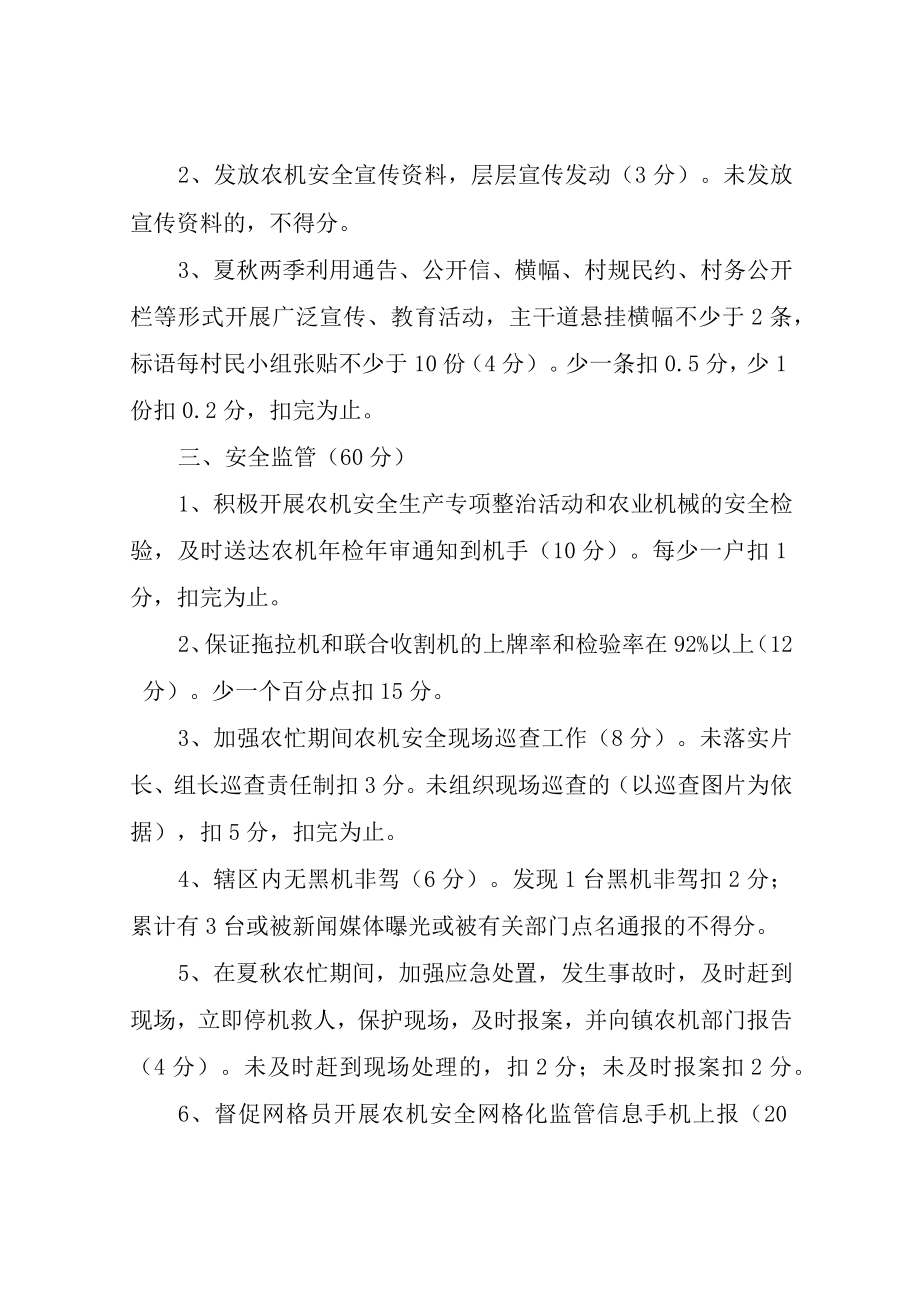 XX镇2023年村级农机安全协管员工作考核管理办法.docx_第2页