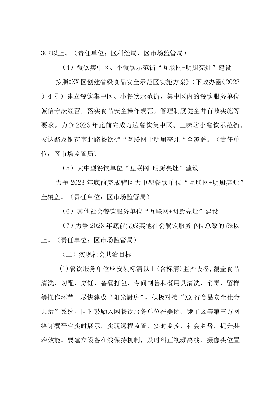 XX区餐饮服务单位互联网+明厨亮灶建设工作方案.docx_第3页