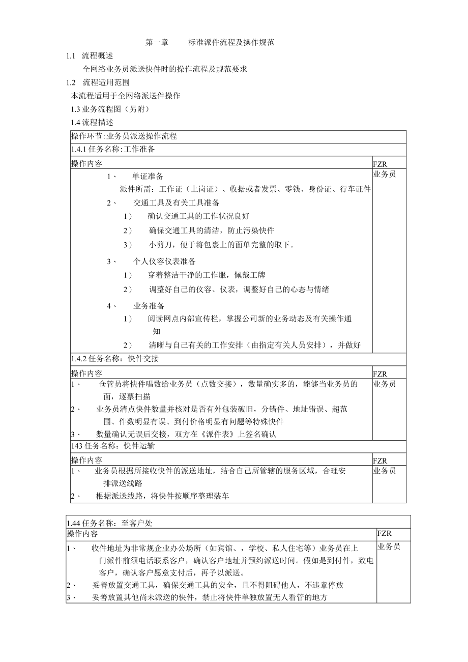 某快递公司取派件标准作业流程概述.docx_第2页