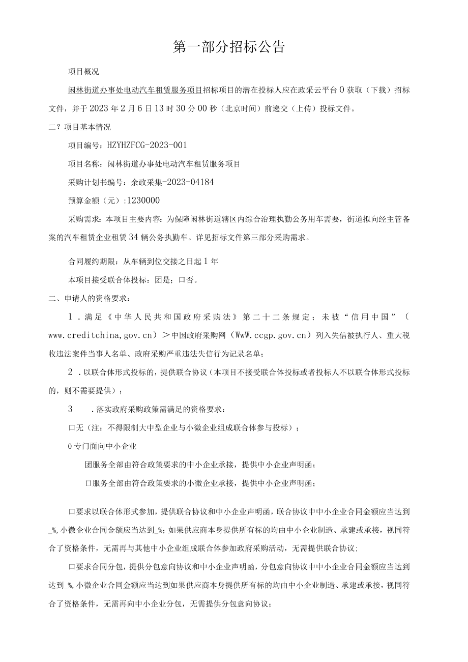 电动汽车租赁服务项目招标文件.docx_第3页