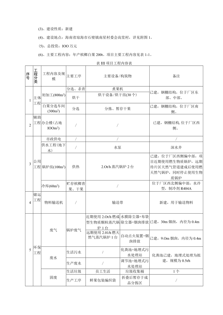 槟榔厂项目环评报告.docx_第3页