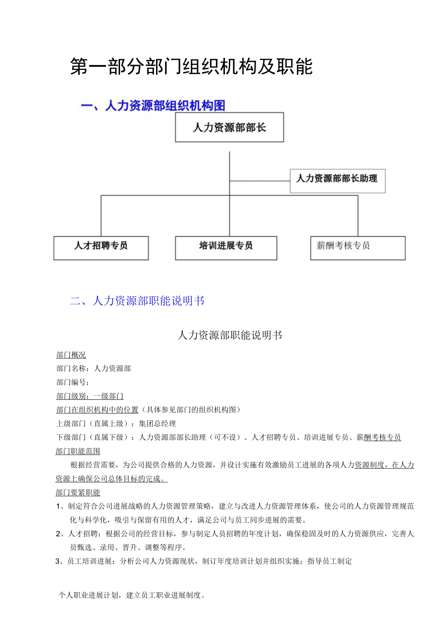 某汽车集团人力资源部管理手册.docx_第2页