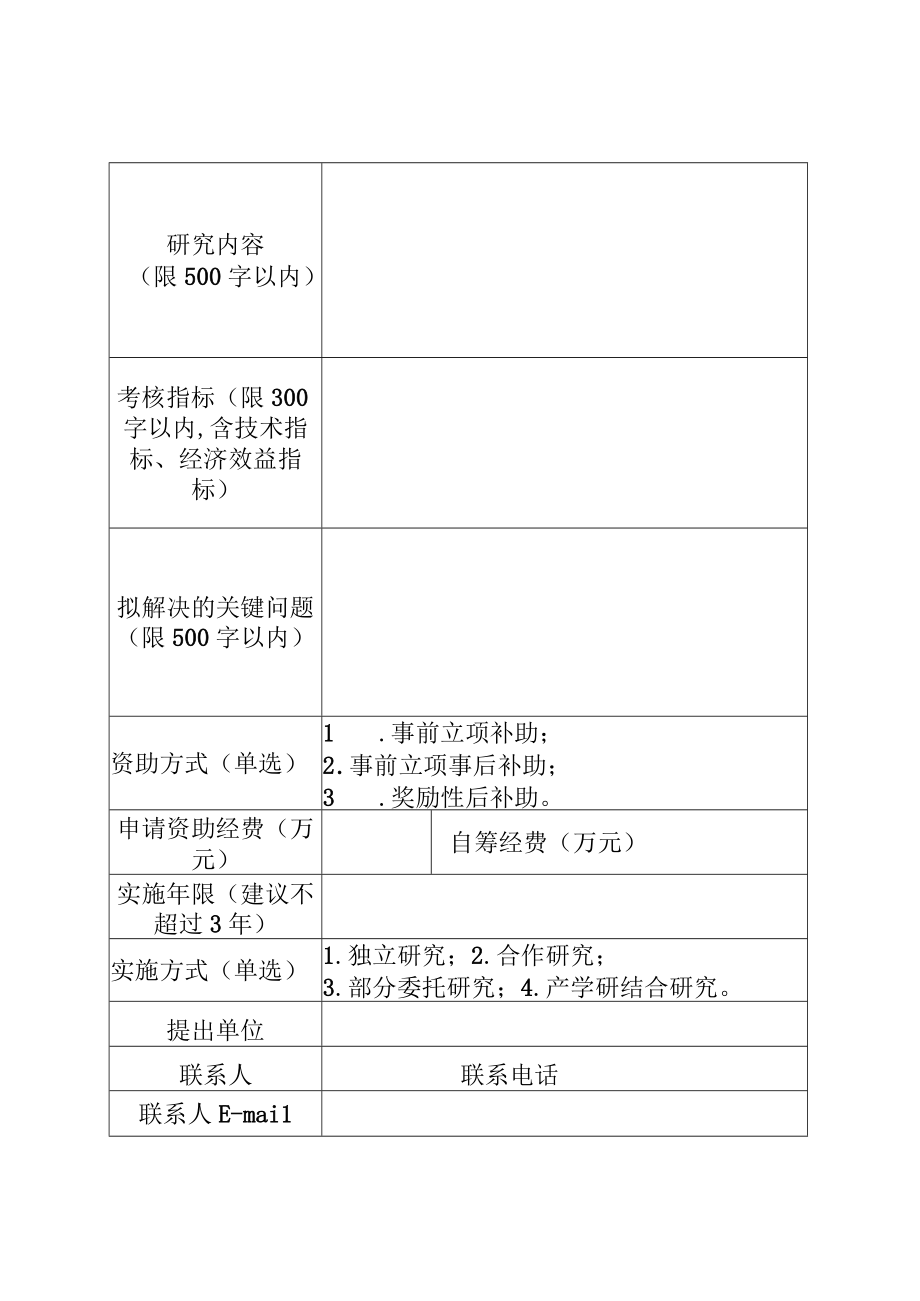 重点研发计划指南建议表.docx_第2页