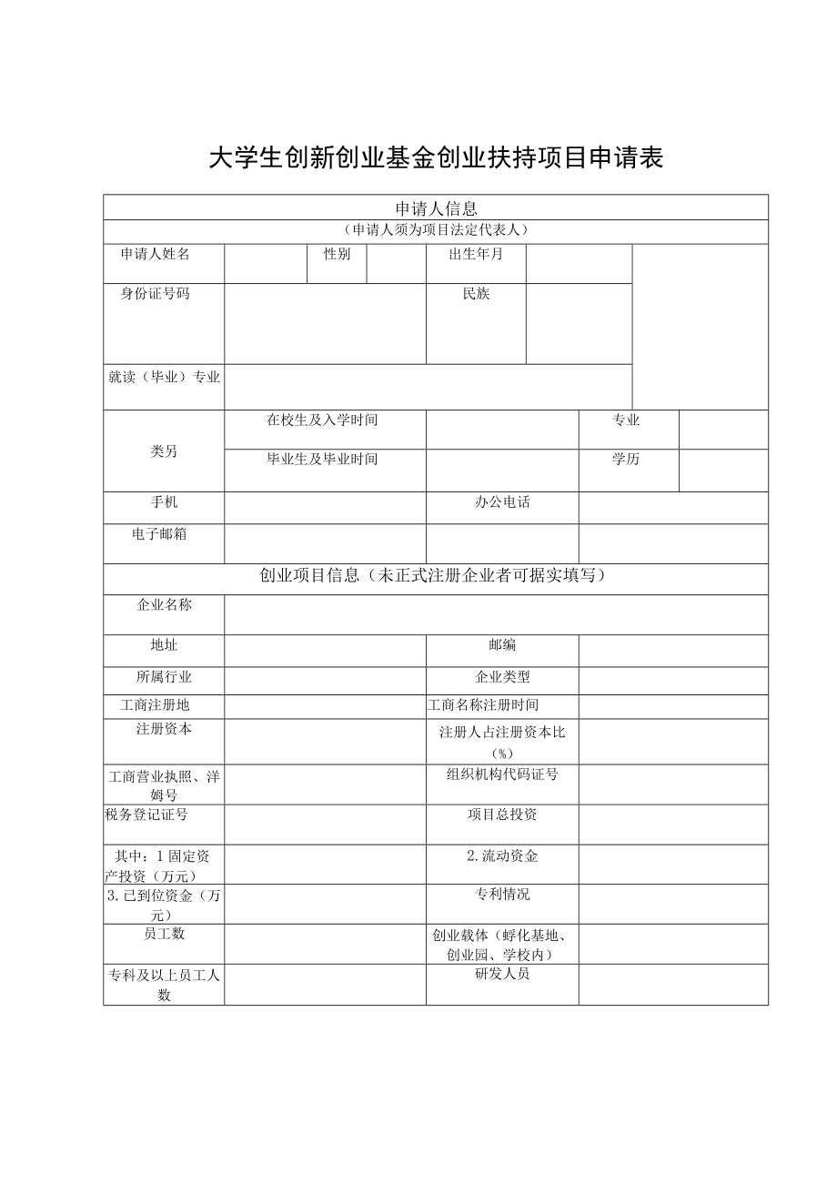 项目华中科技大学大学生创新创业基金创业项目申报书重点项目.docx_第2页