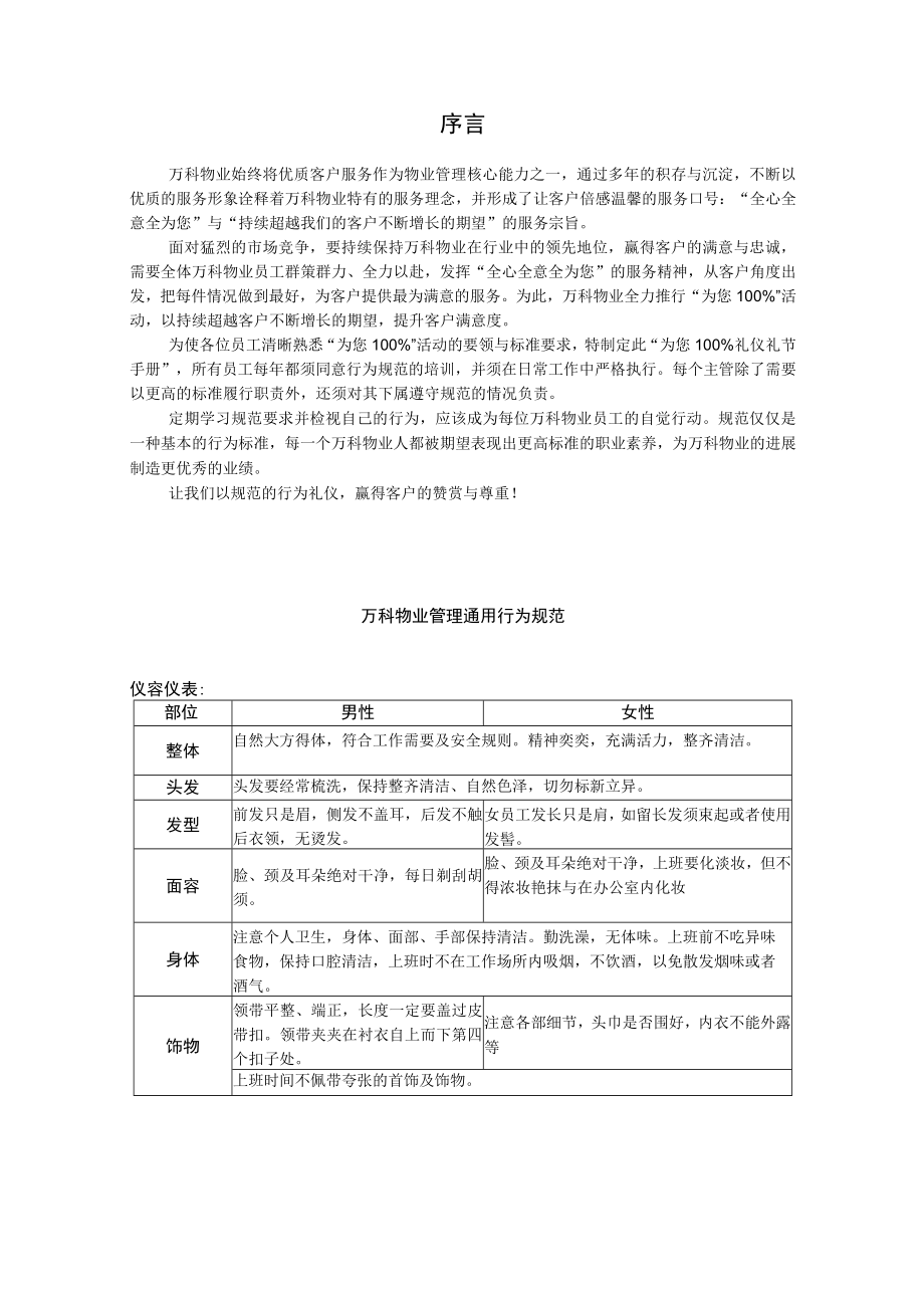 某地产物业礼仪手册（范例）.docx_第2页