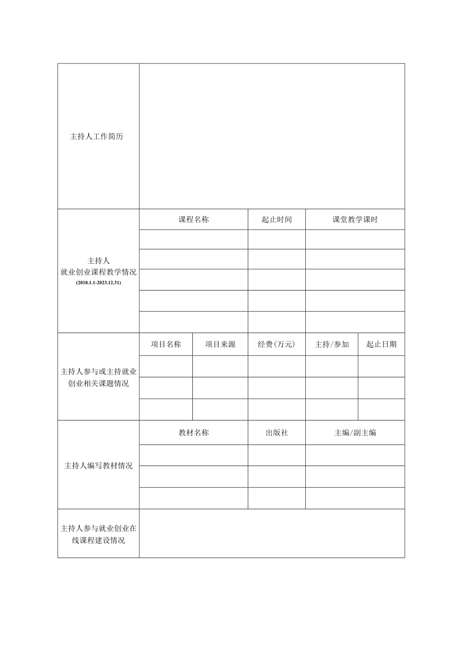河南省高校就业创业指导名师工作室申报书建设标准.docx_第2页