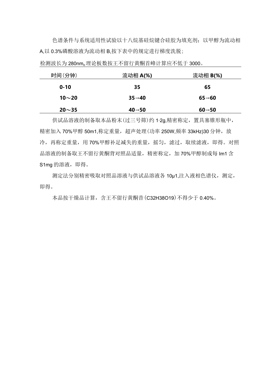 王不留行检验操作规程（2023版药典）.docx_第2页