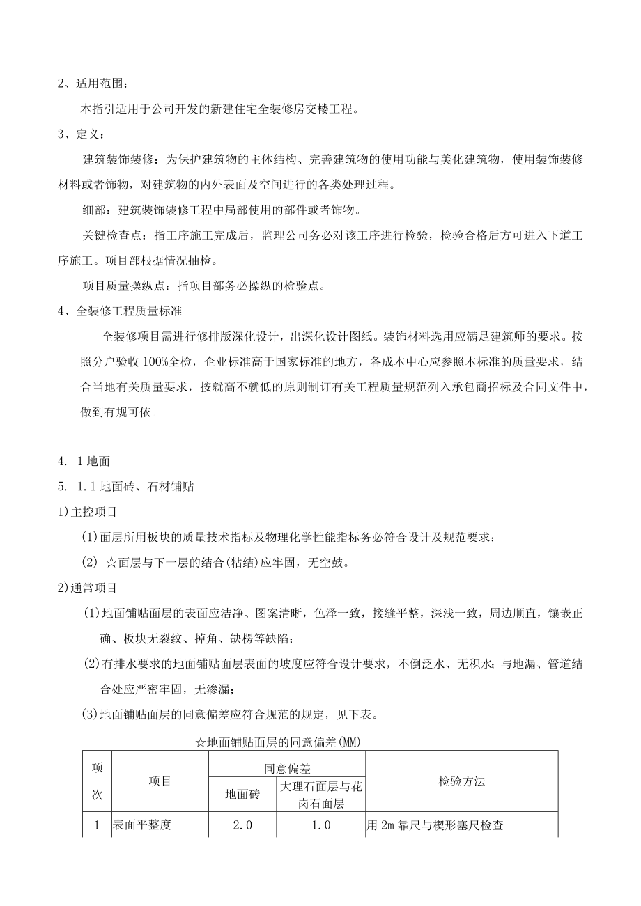 某大型房企精装修工程质量控制标准126.docx_第2页