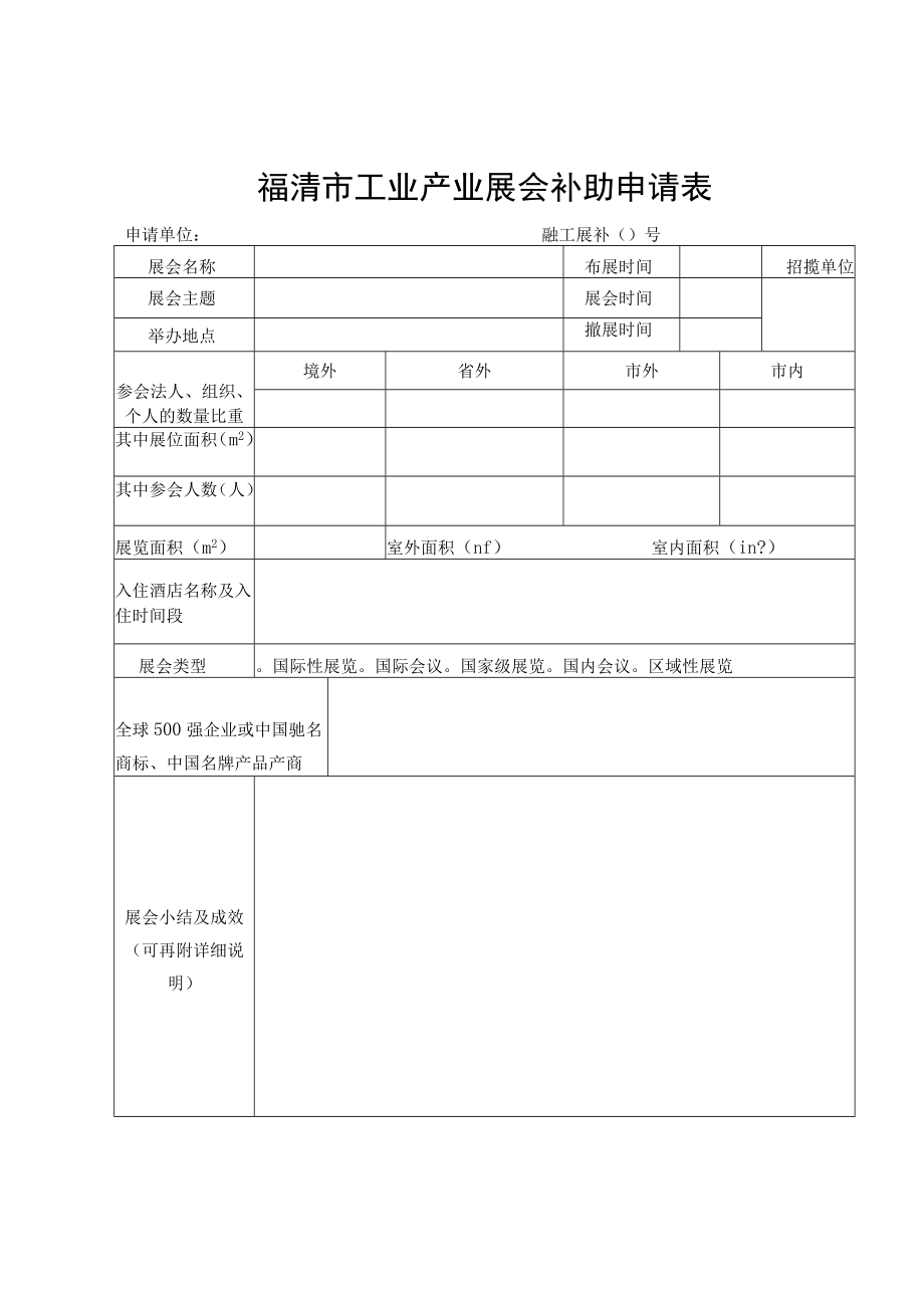 福清市工业产业展会备案表.docx_第3页