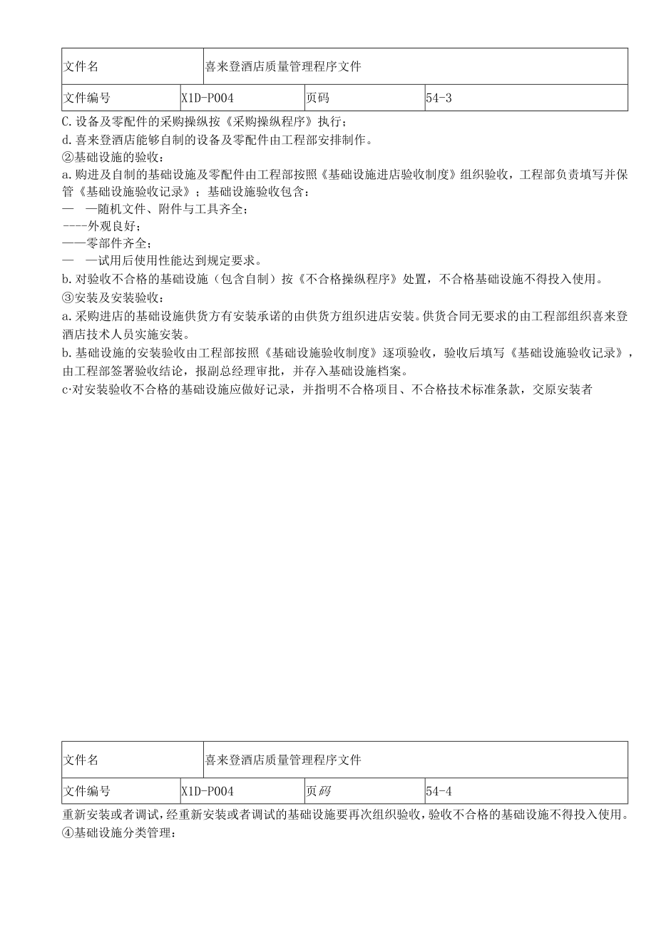 某大型酒店质量管理程序文件.docx_第3页