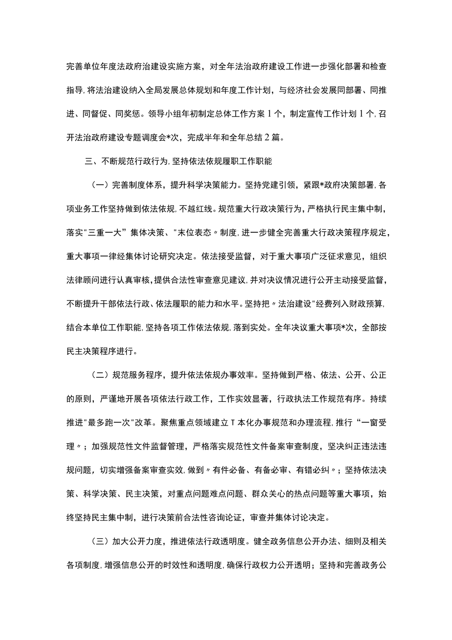 法治政府建设履行第一责任人述法报告.docx_第2页