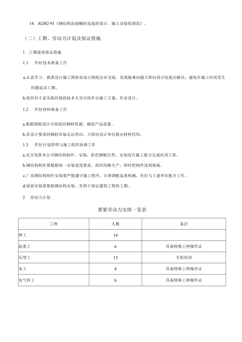 某车间轻钢结构工程施工组织设计.docx_第2页