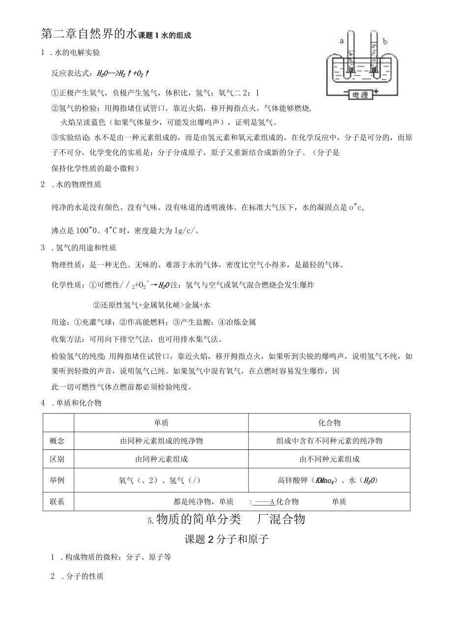 第三章自然界的水——知识点.docx_第1页