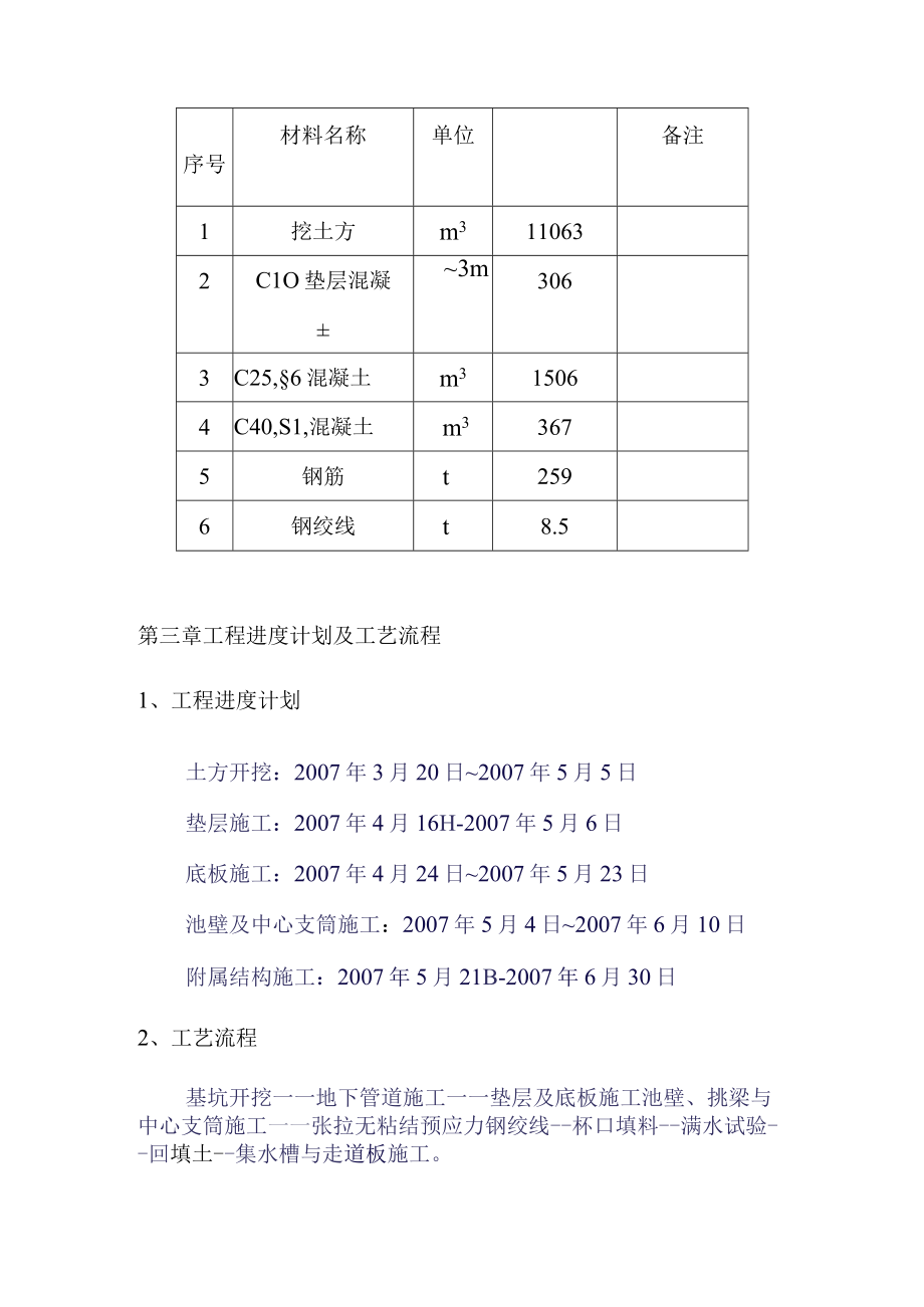 某污水处理厂二沉池施工设计说明.docx_第2页