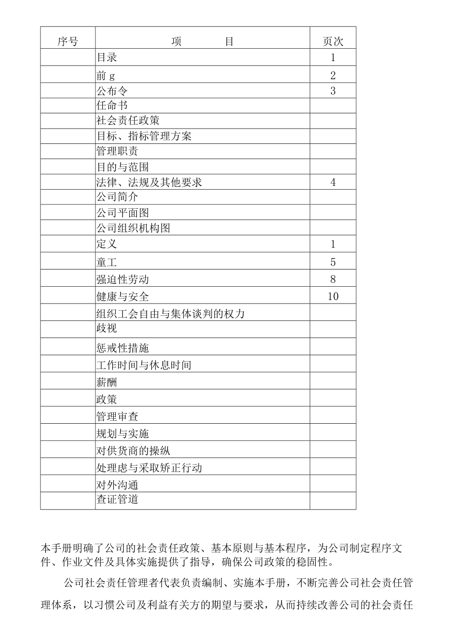 某玻璃制品社会责任管理手册.docx_第2页