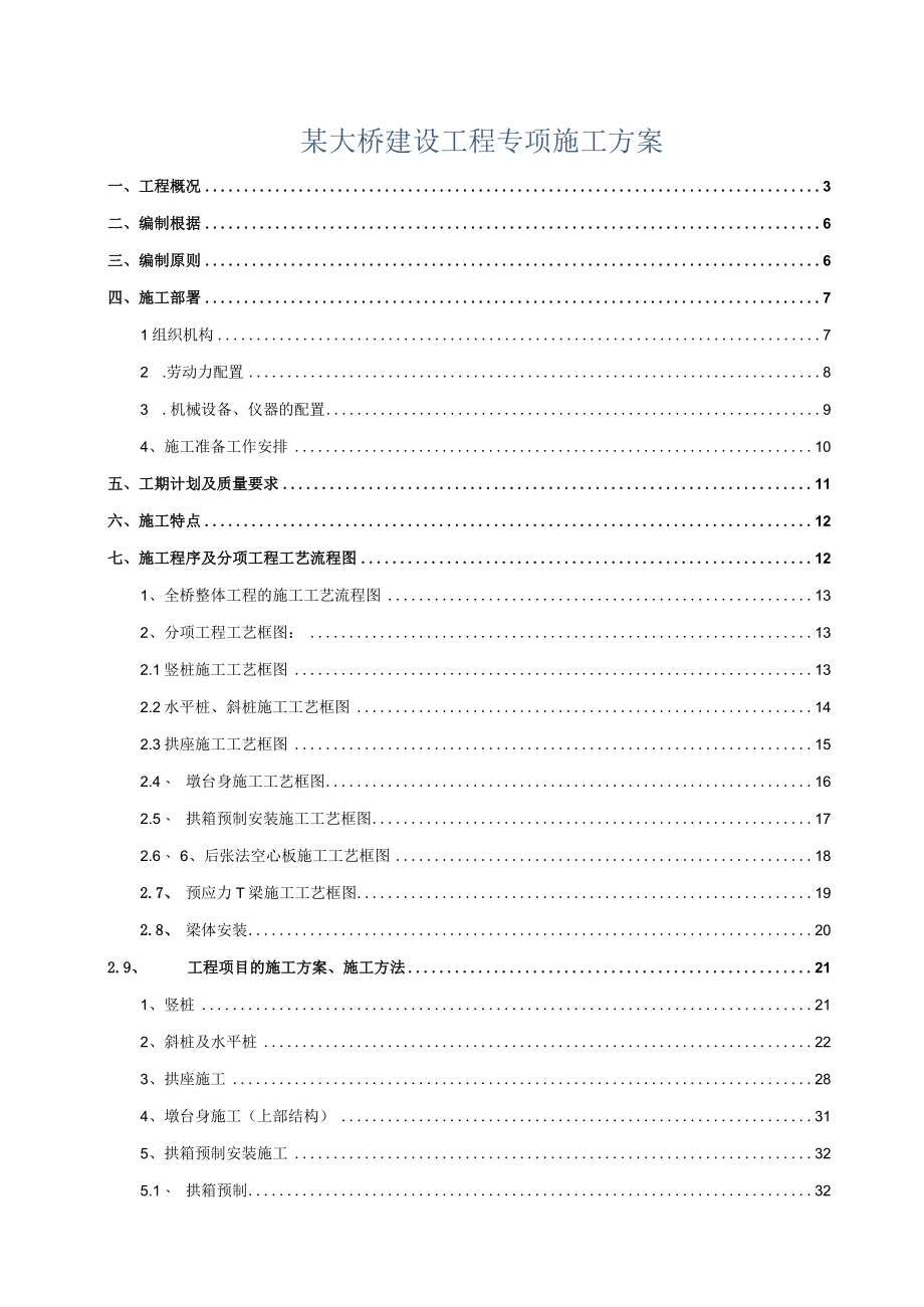 某大桥建设工程专项施工方案.docx_第1页