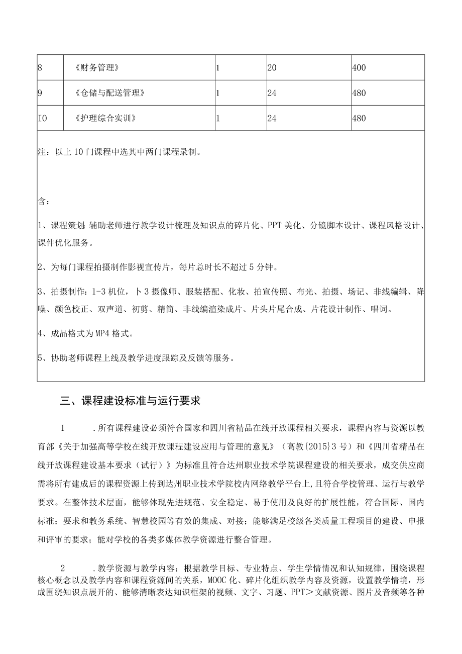 精品在线开放课程制作服务项目报价表.docx_第3页