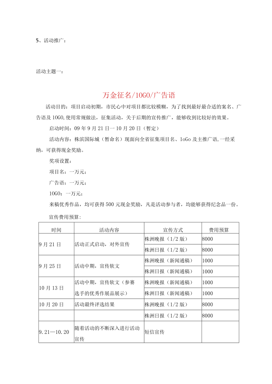 某地产项目营销活动方案.docx_第2页