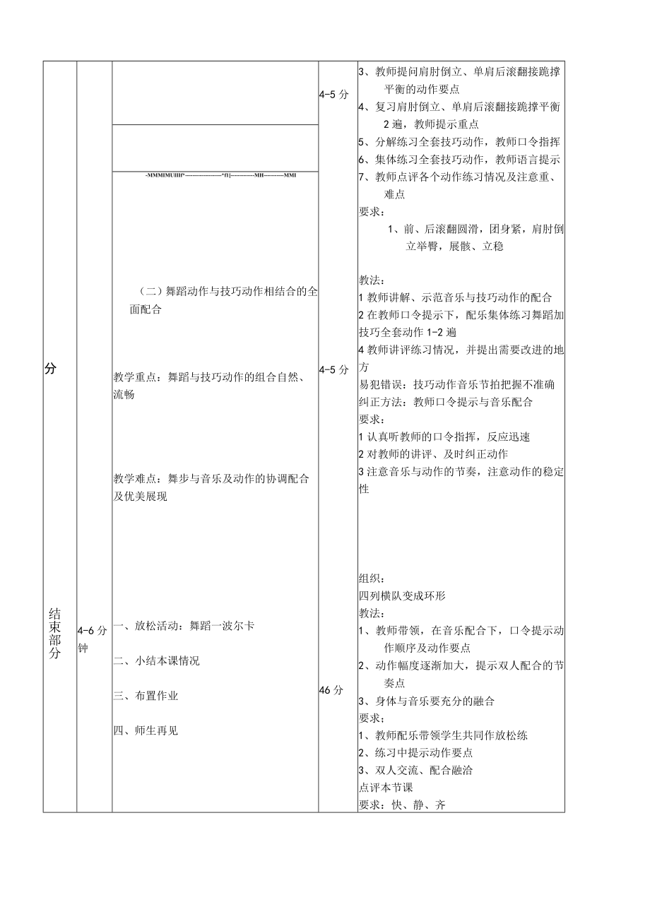 水平四（初一）体育《舞蹈（华尔兹）技巧》教案.docx_第3页