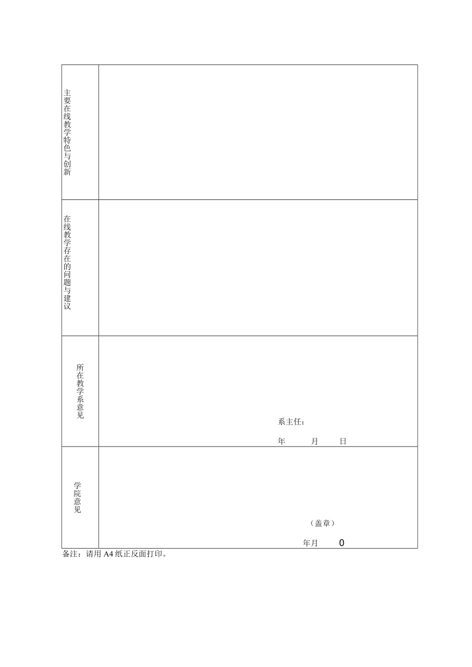 经济管理学院在线教学示范教师申报表.docx_第2页