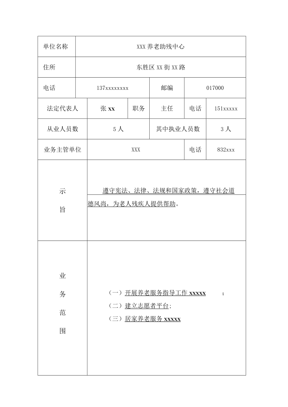 编号民办非企业单位法人登记申请表.docx_第3页