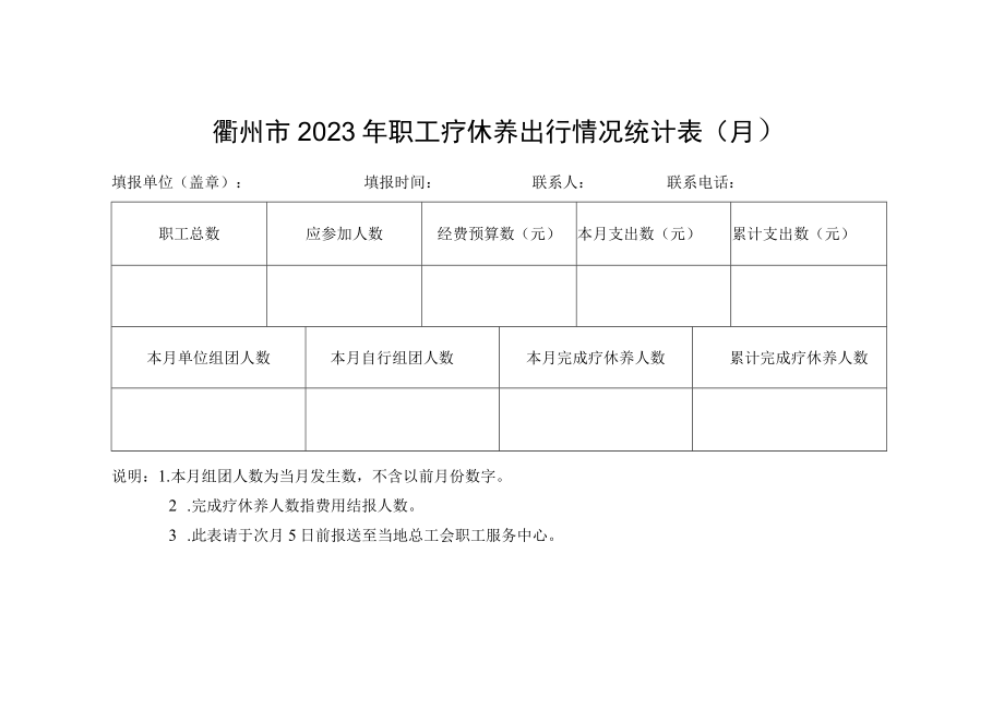 衢州市2023年度职工疗休养申报表.docx_第2页