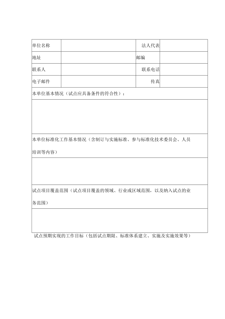 绿化市容行业标准化试点项目申请表.docx_第2页