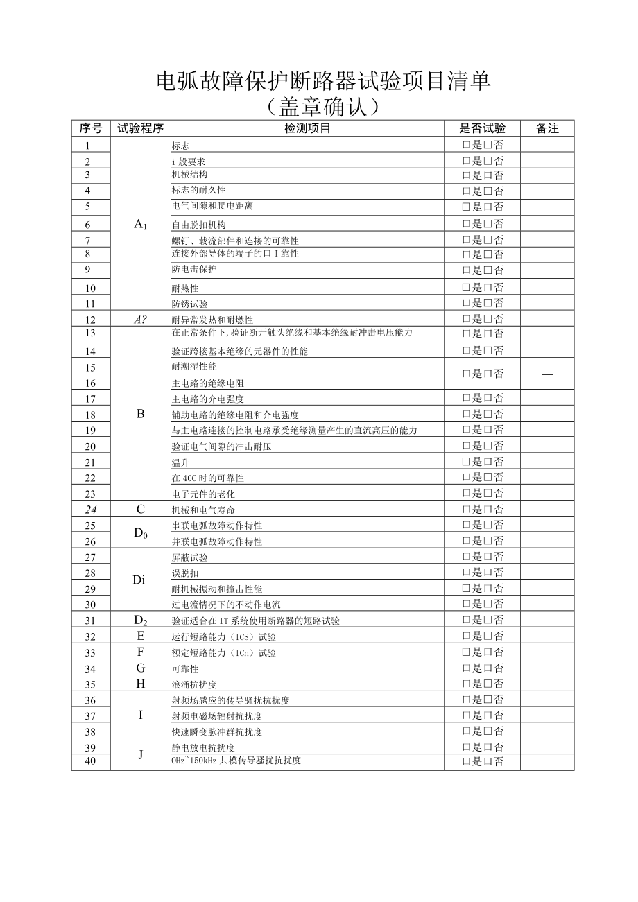 试验委托协议专用部分电弧故障保护断路器.docx_第3页