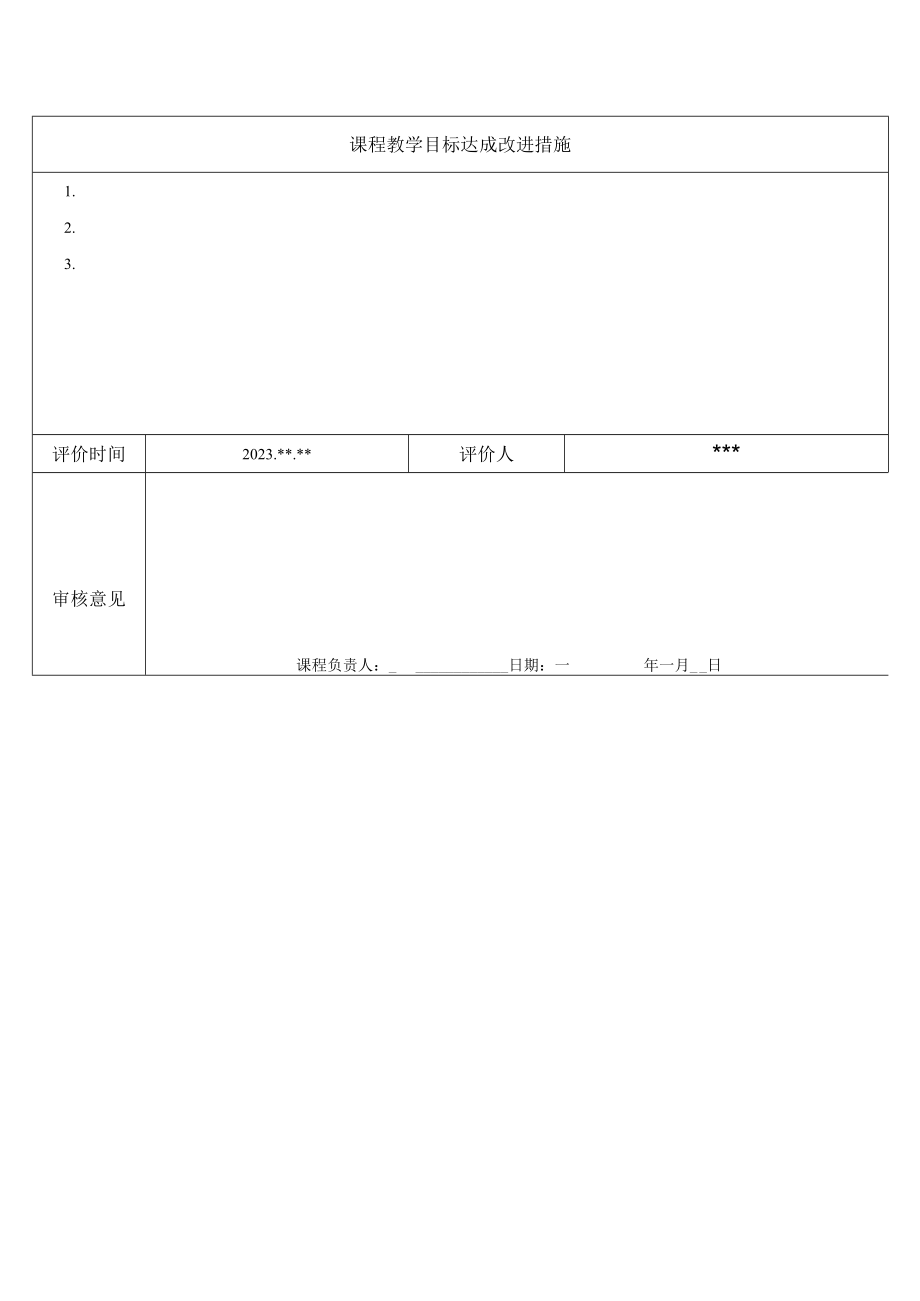 课程教学目标达成情况分析与评价表.docx_第2页