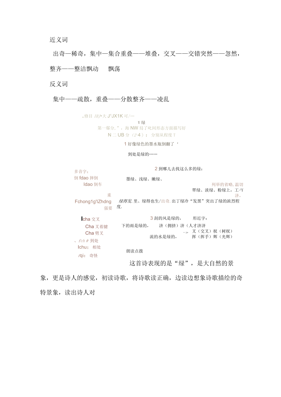 讲解四年级下册第十课《绿》.docx_第3页