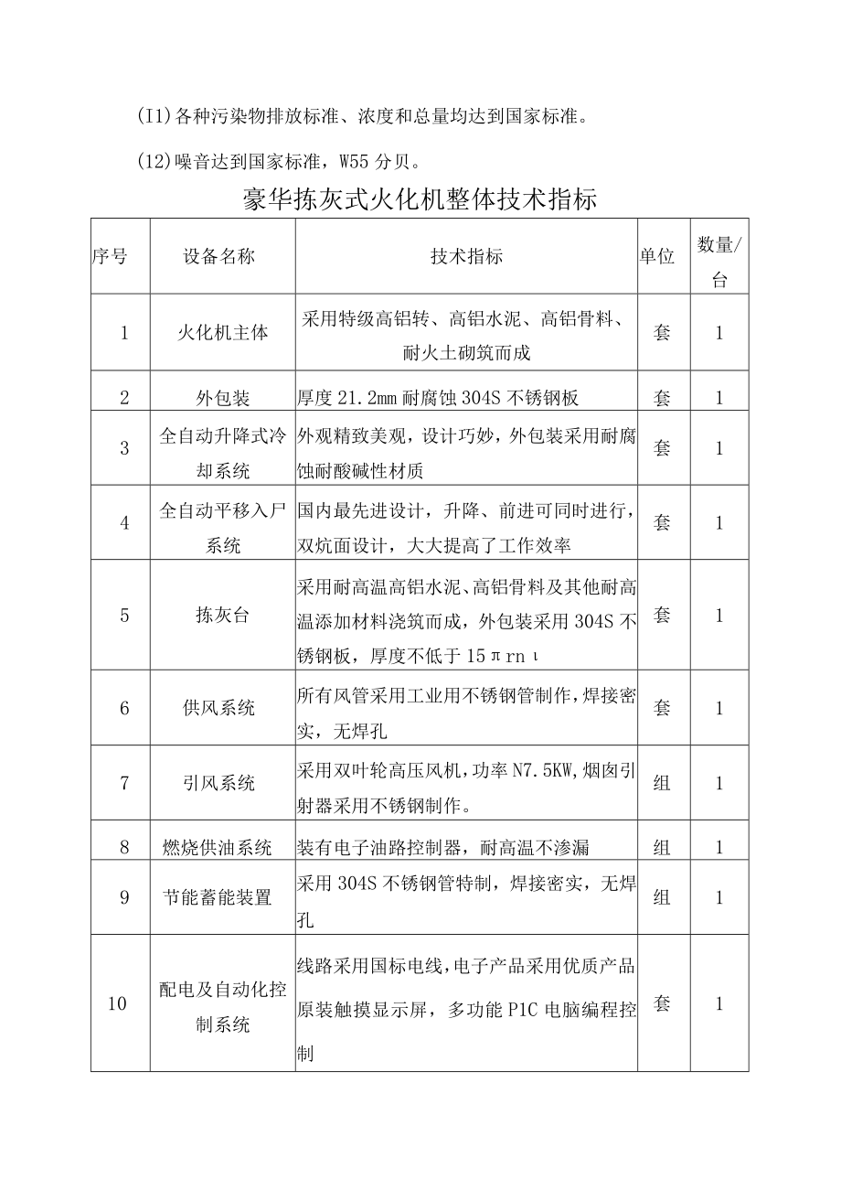 豪华拣灰式火化机技术参数.docx_第2页