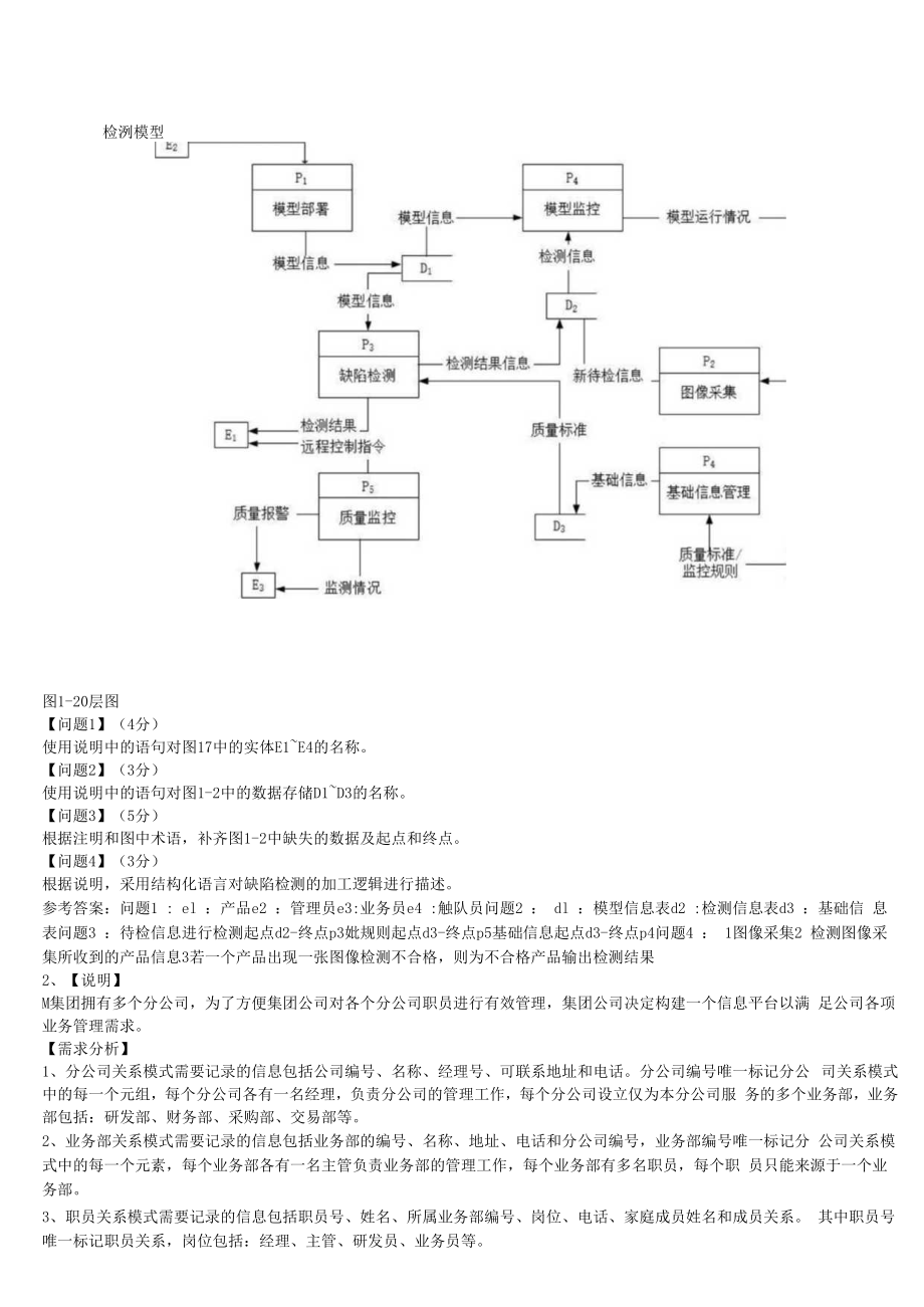 2023年下半年软件设计师下午真题+答案解析.docx_第3页