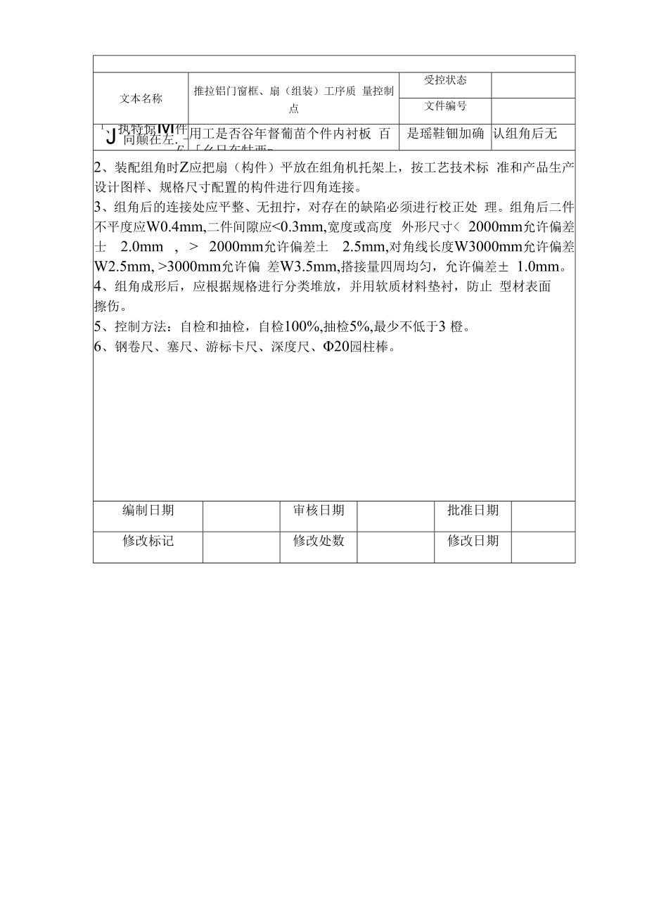 (完整版)铝合金门窗制造工艺操作规程.docx_第2页