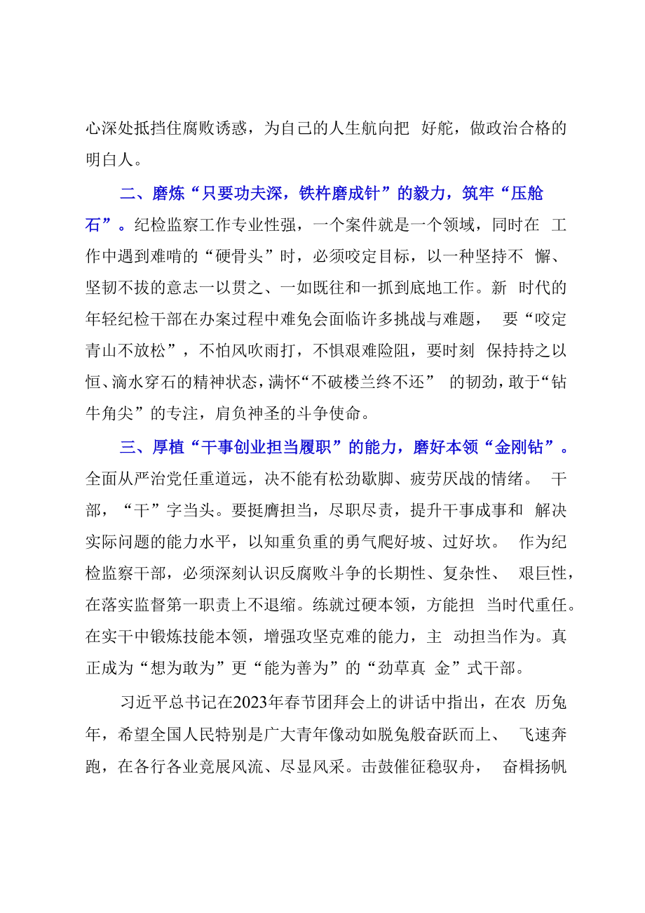 2023年纪检系统干部交流发言材料.docx_第2页