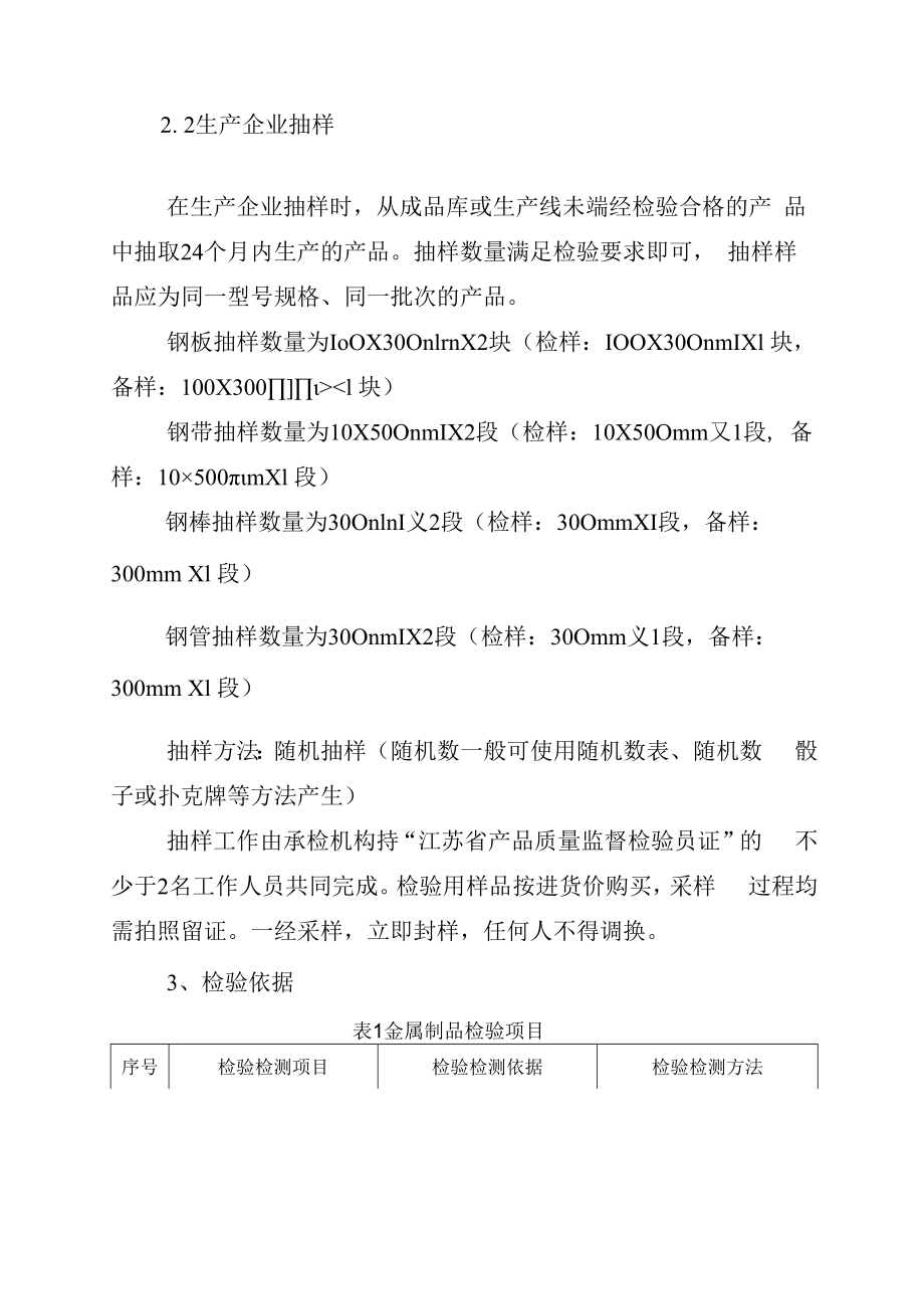 2023年泰州市市级产品质量监督抽查实施细则金属制品.docx_第2页