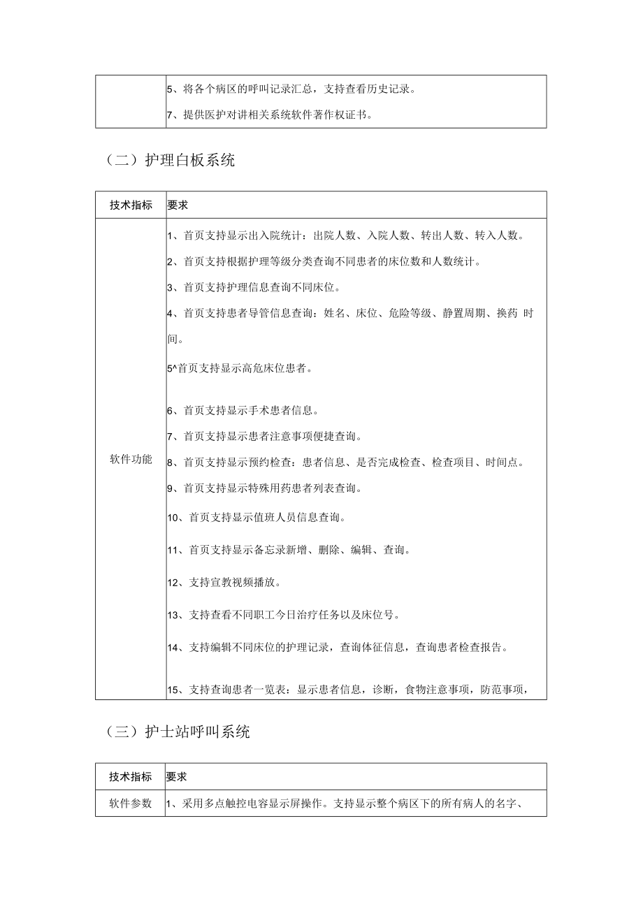 XX医院智慧病房建设项目需求.docx_第3页