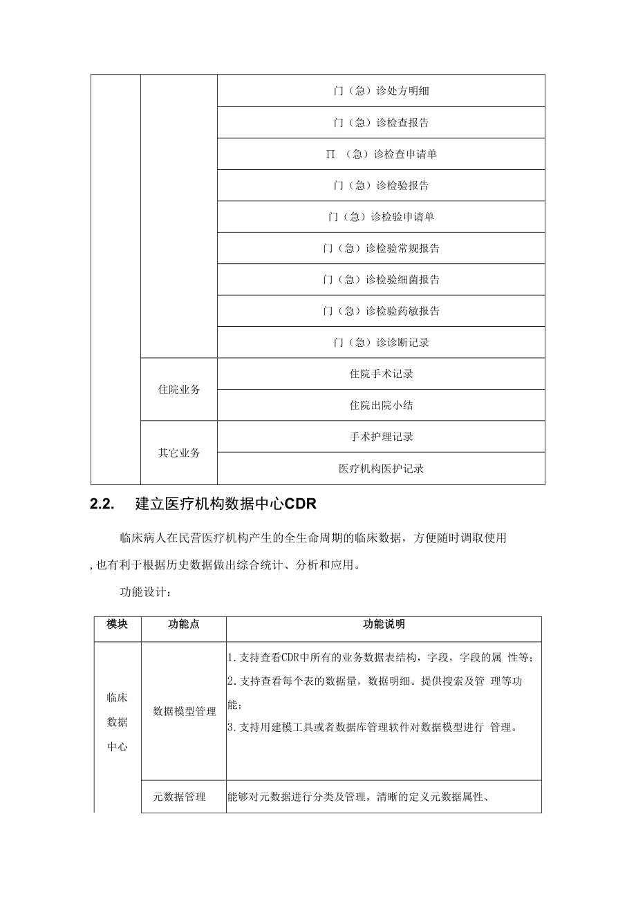 XX区全民健康平台项目需求.docx_第2页